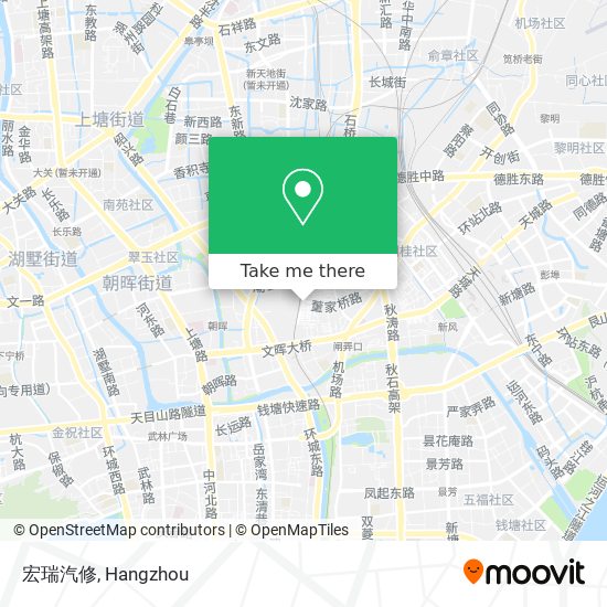 宏瑞汽修 map