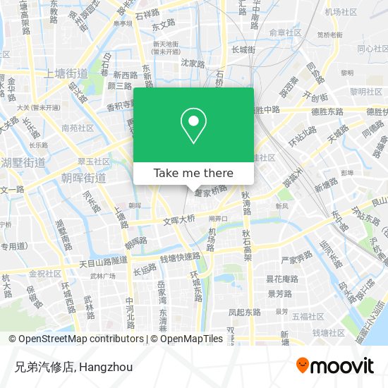 兄弟汽修店 map