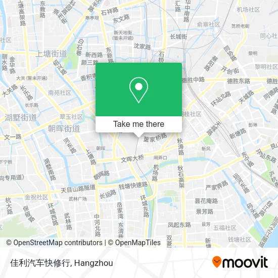 佳利汽车快修行 map