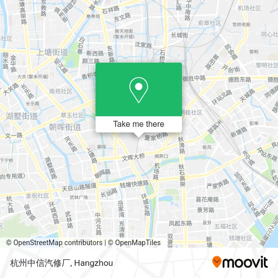 杭州中信汽修厂 map