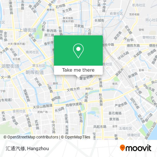汇通汽修 map