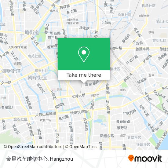 金晨汽车维修中心 map