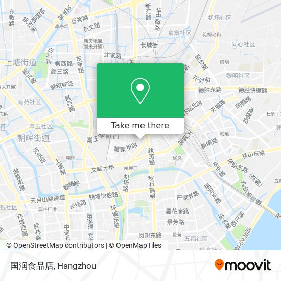 国润食品店 map
