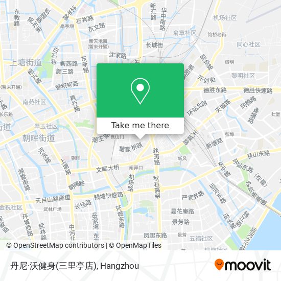 丹尼·沃健身(三里亭店) map