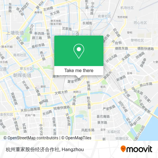 杭州董家股份经济合作社 map