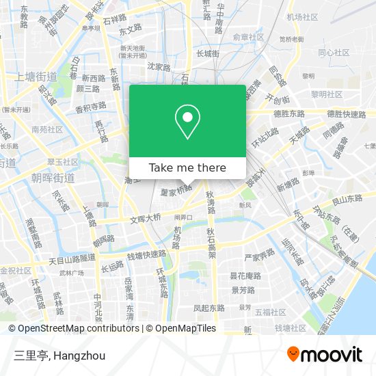 三里亭 map