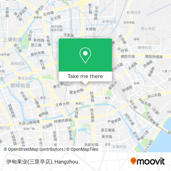 伊甸果业(三里亭店) map