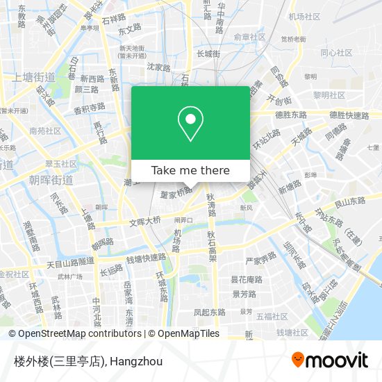 楼外楼(三里亭店) map