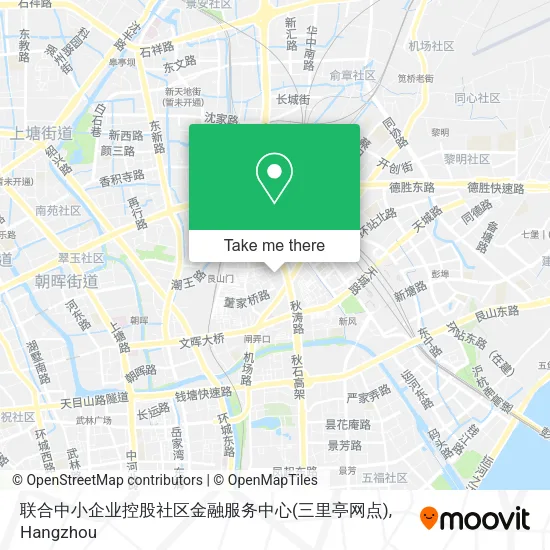 联合中小企业控股社区金融服务中心(三里亭网点) map