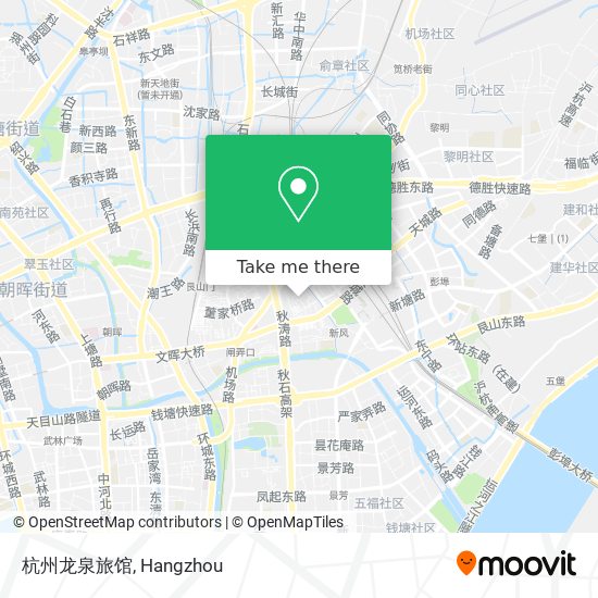 杭州龙泉旅馆 map