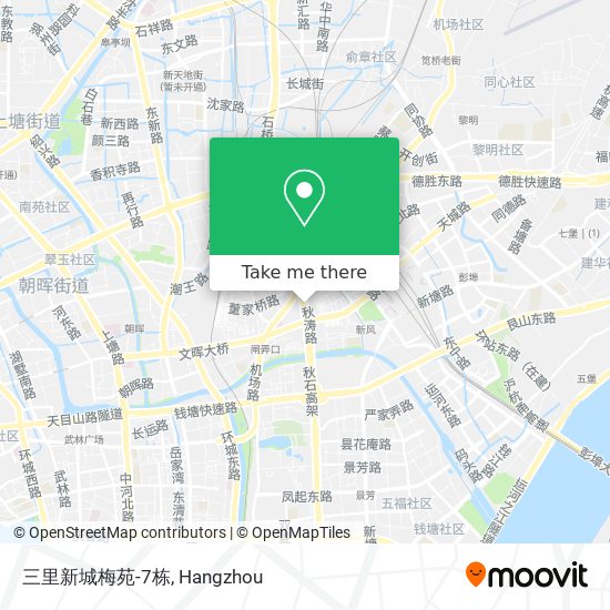 三里新城梅苑-7栋 map