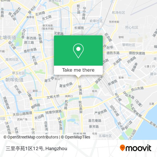 三里亭苑1区12号 map
