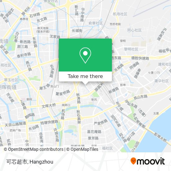 可芯超市 map