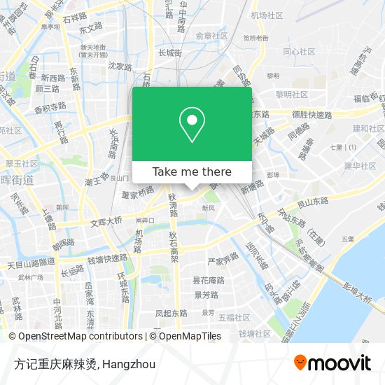 方记重庆麻辣烫 map