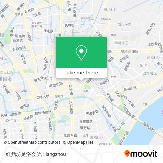红鼎坊足浴会所 map