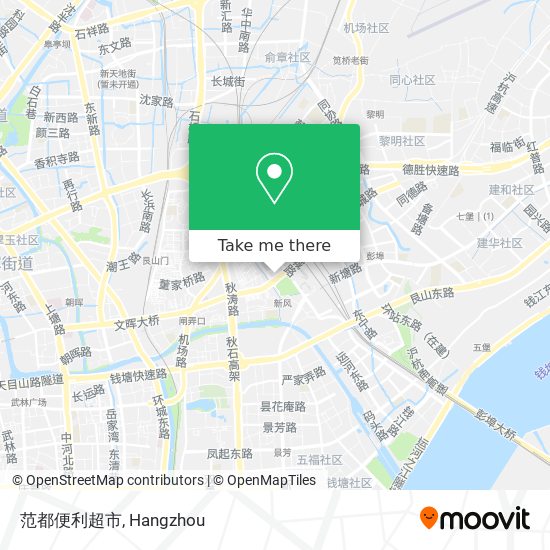 范都便利超市 map