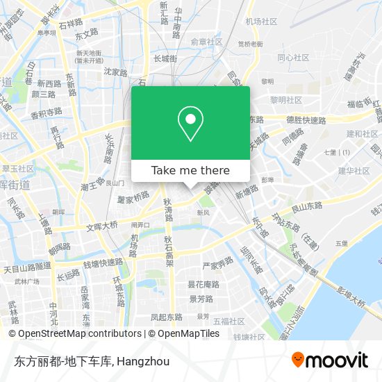 东方丽都-地下车库 map
