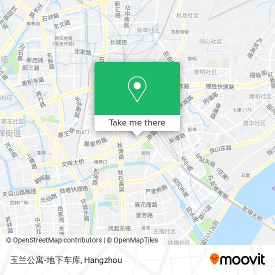 玉兰公寓-地下车库 map