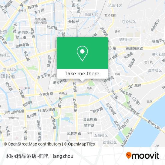 和丽精品酒店-棋牌 map