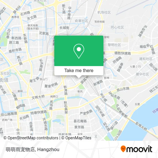 萌萌雨宠物店 map
