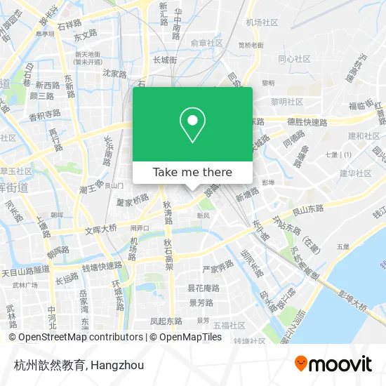 杭州歆然教育 map