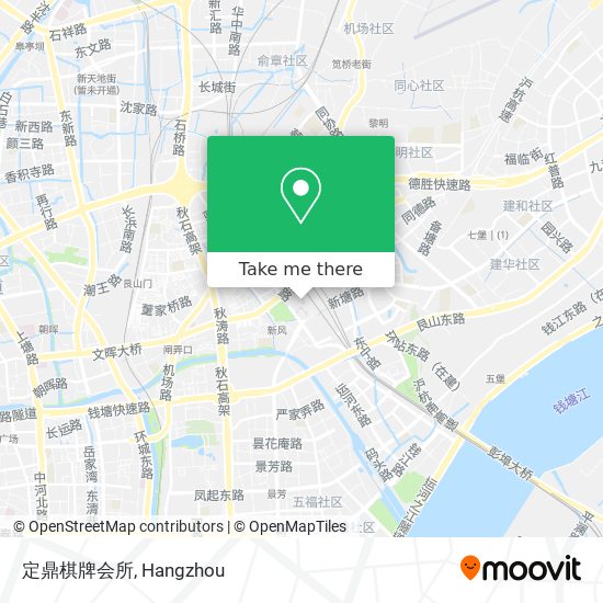 定鼎棋牌会所 map