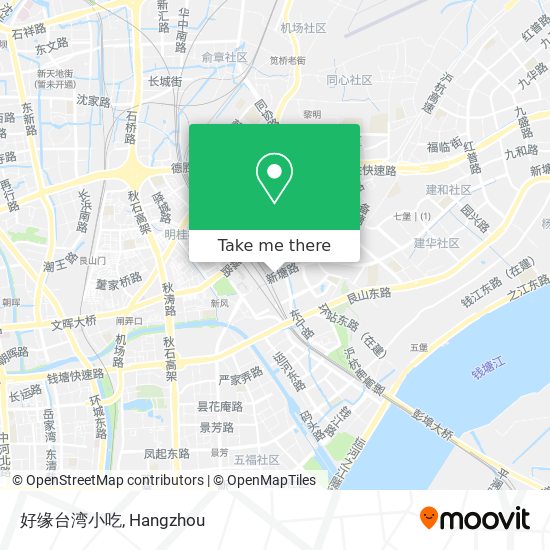 好缘台湾小吃 map