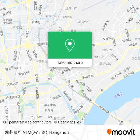 杭州银行ATM(东宁路) map