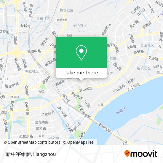 新中宇维萨 map