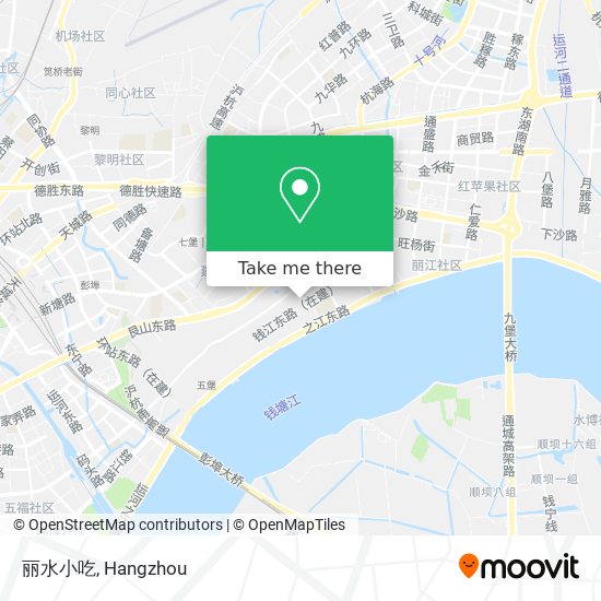 丽水小吃 map