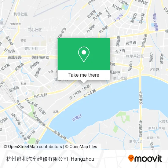 杭州群和汽车维修有限公司 map