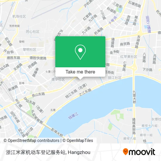 浙江米家机动车登记服务站 map