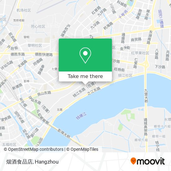 烟酒食品店 map