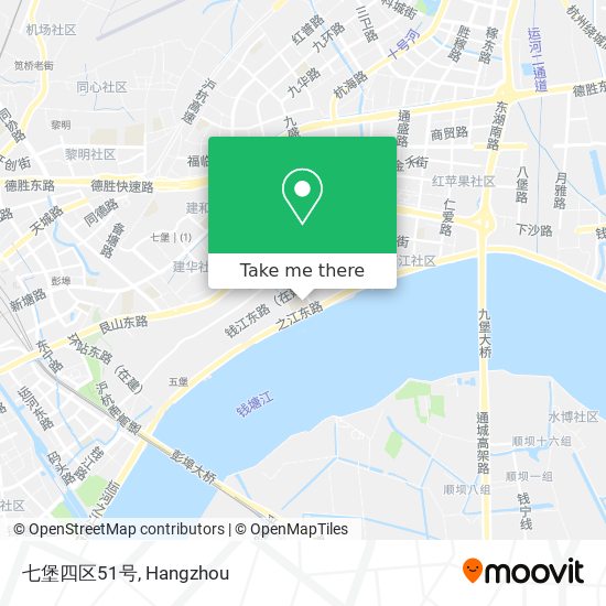 七堡四区51号 map