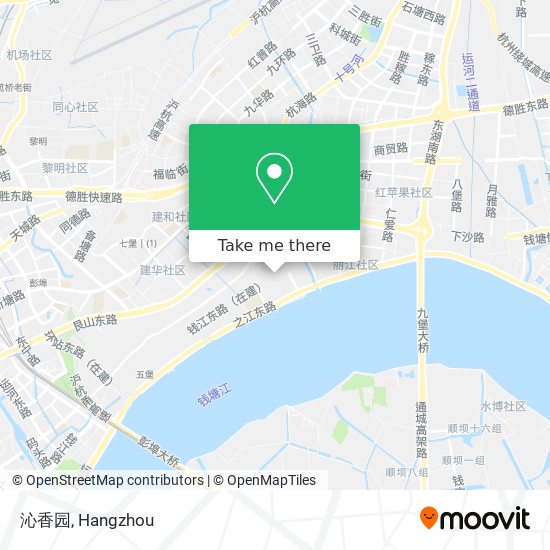 沁香园 map