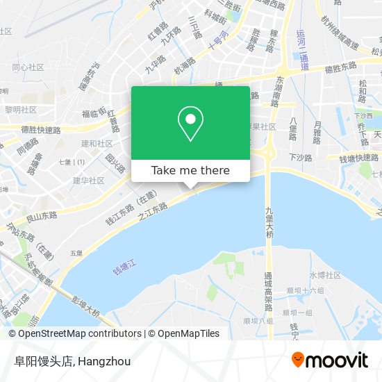 阜阳馒头店 map