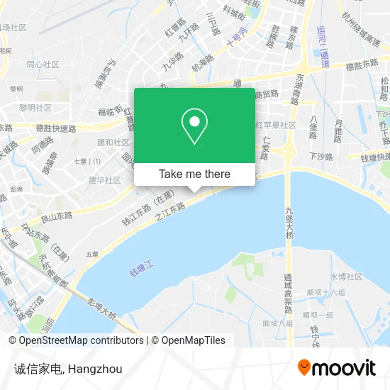 诚信家电 map