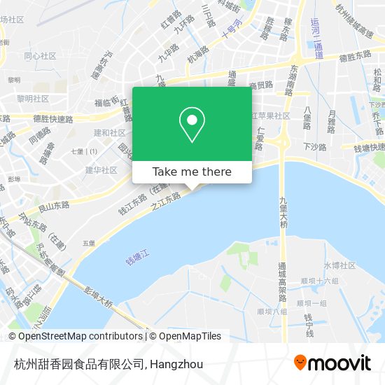 杭州甜香园食品有限公司 map