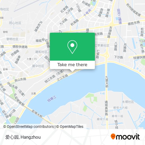 爱心园 map