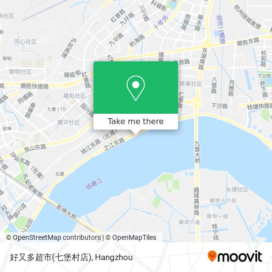 好又多超市(七堡村店) map