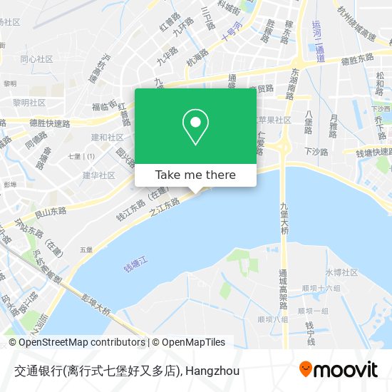 交通银行(离行式七堡好又多店) map