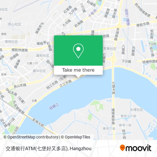交通银行ATM(七堡好又多店) map