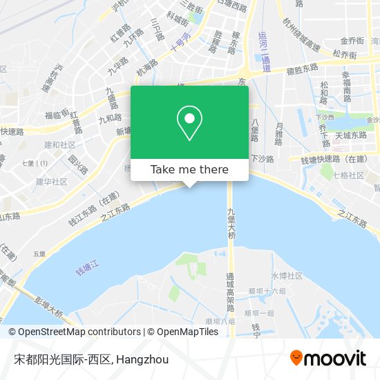 宋都阳光国际-西区 map