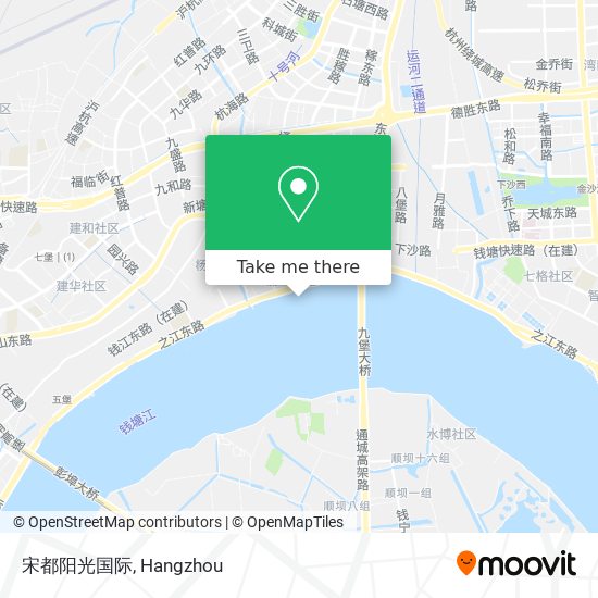 宋都阳光国际 map