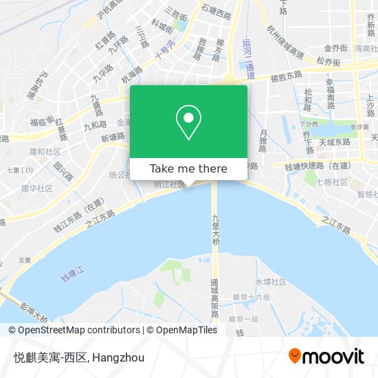 悦麒美寓-西区 map