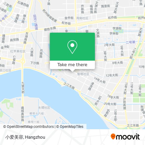 小爱美容 map