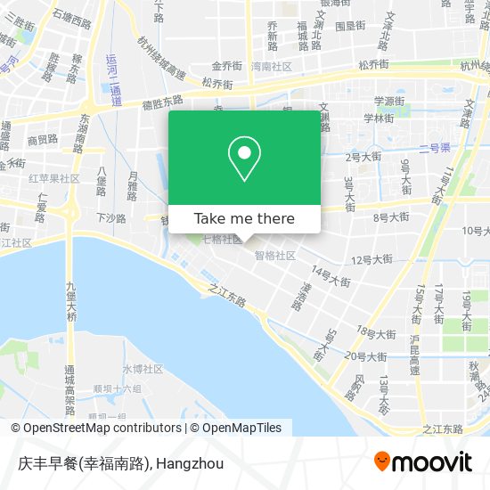 庆丰早餐(幸福南路) map