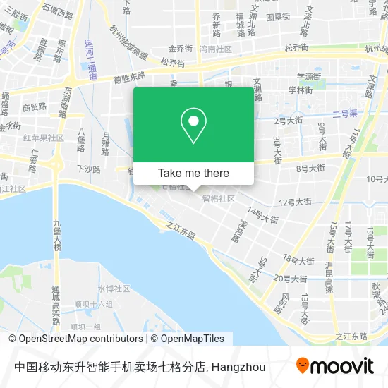中国移动东升智能手机卖场七格分店 map