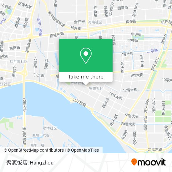 聚源饭店 map