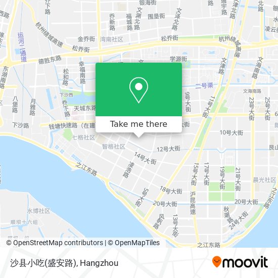沙县小吃(盛安路) map